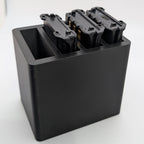 UV5R Batteries in a plastic organizer