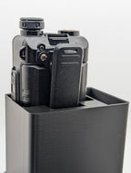 UV5RM Radio in a plastic holder